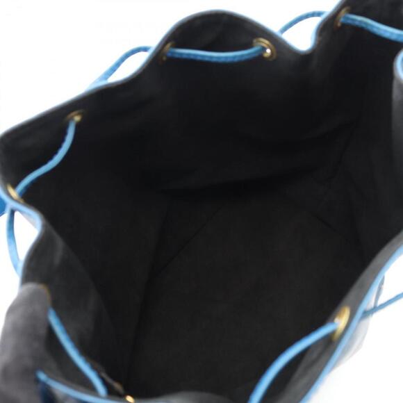 LOUIS VUITTON Blue Leather Shoulder Bag - Picture 3 of 9